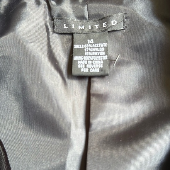 LIMITED Black Velvet Double-Breasted Vest ~ Sz 14 - Picture 4 of 9